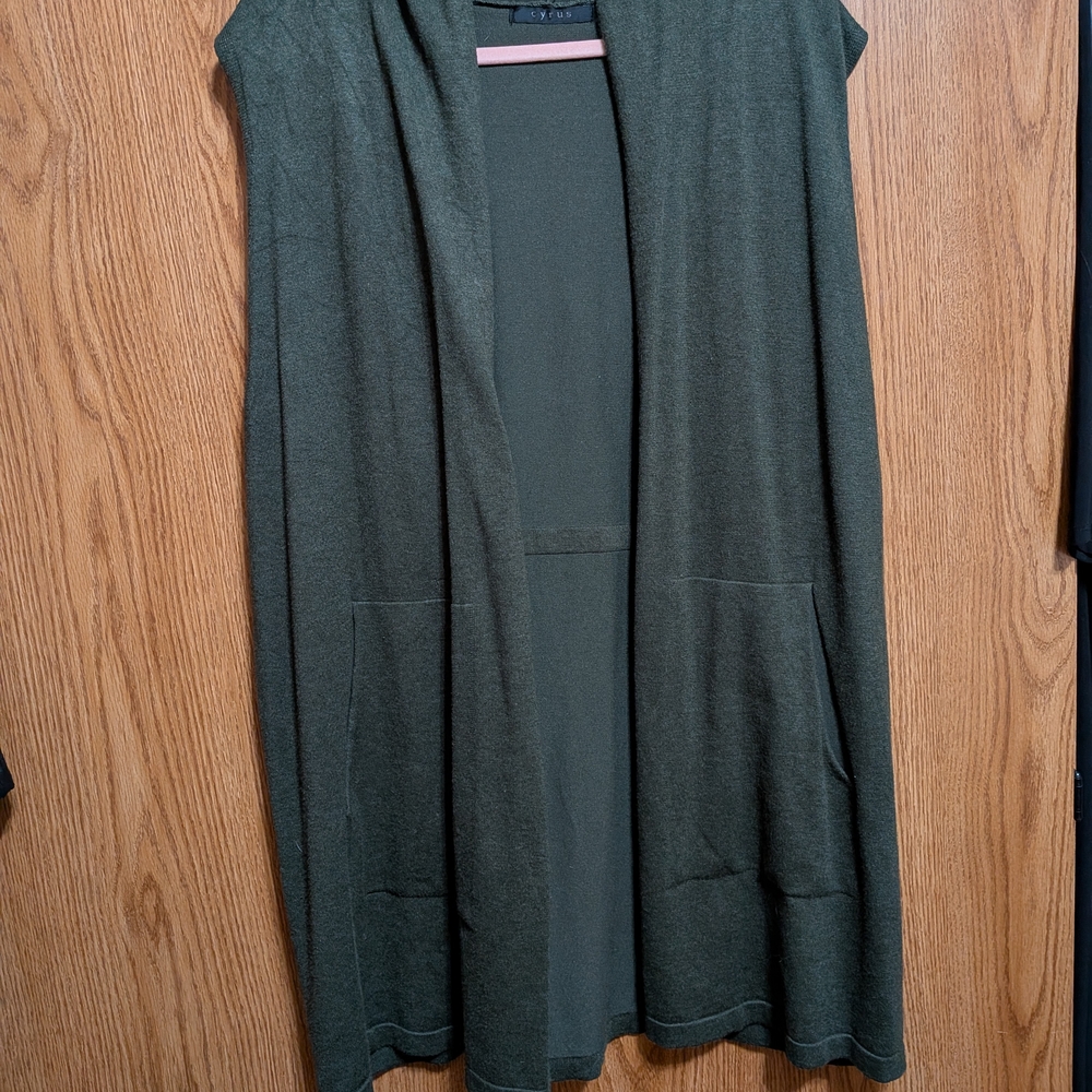Women's Green Vest